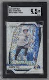Braden Fiske from the 2024 Panini Prizm set featuring a White Sparkle parallel graded by SGC and given an overall grade of 9.5.