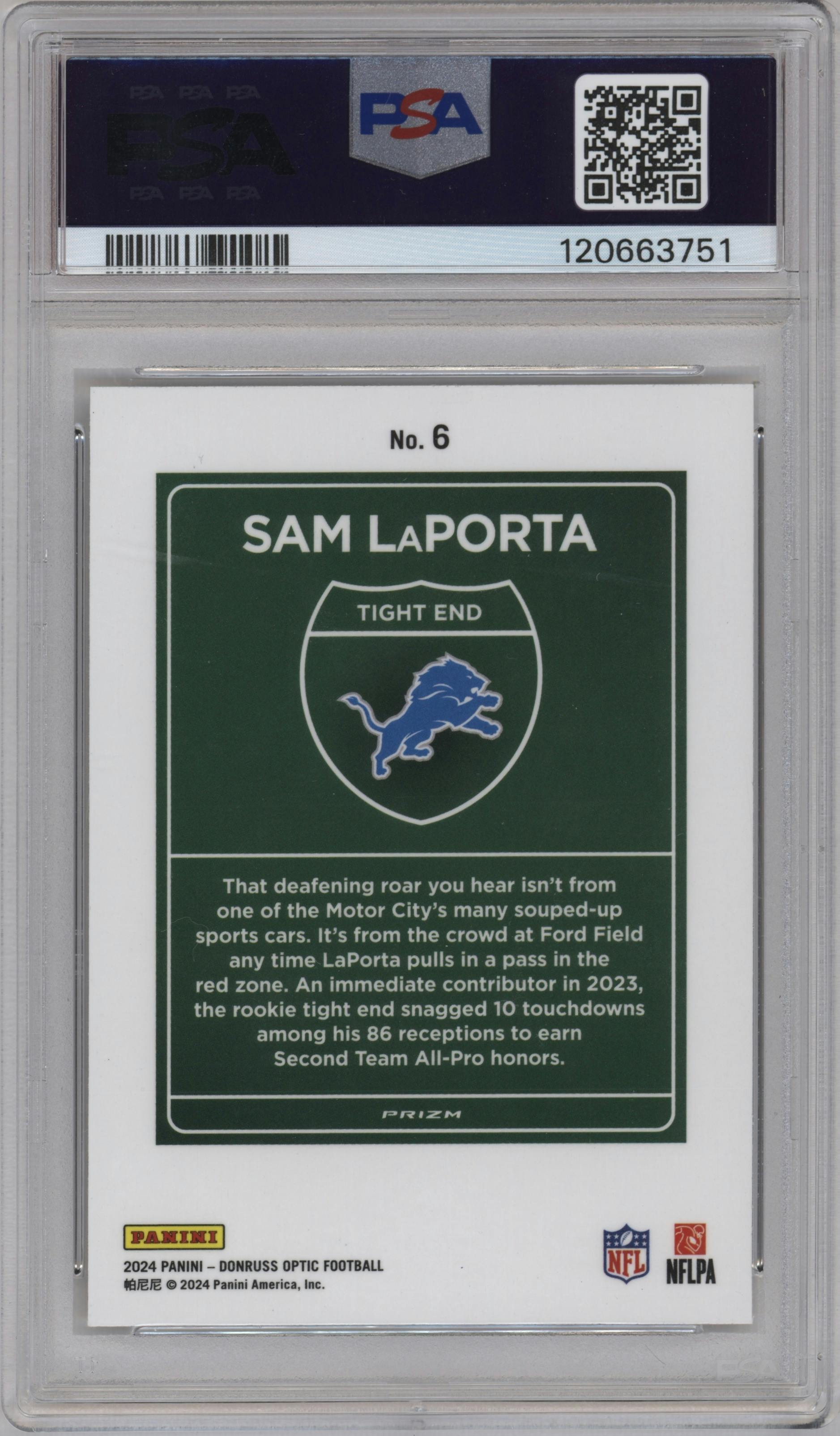 Sam LaPorta