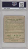 Burleigh Grimes from the 1933 Goudey set graded by PSA and given an overall grade of 1.