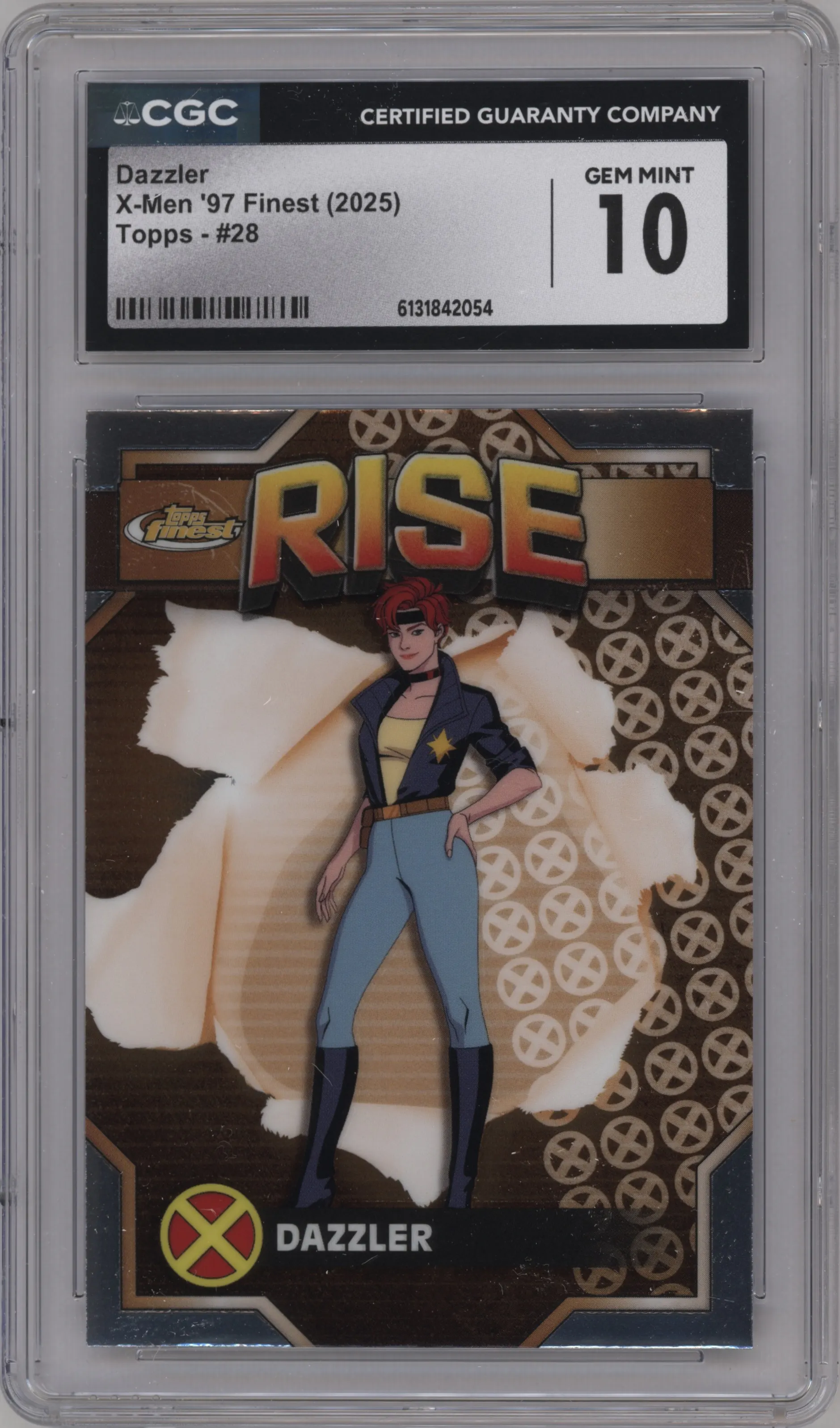 2025 Topps Finest X-Men '97 Dazzler CGC 10