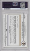 Jackson Chourio from the 2024 Topps Update set featuring a Yellow  parallel graded by PSA and given an overall grade of 10.
