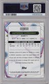 Anfernee Hardaway from the 2023-24 Topps Chrome Cosmic set graded by PSA and given an overall grade of 10.