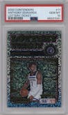 Anthony Edwards from the 2020-21 Panini Contenders set graded by PSA and given an overall grade of 10.