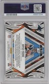 Bryce Young from the 2023 Panini Phoenix set featuring a Orange parallel graded by PSA and given an overall grade of 9.