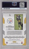 Minkah Fitzpatrick from the 2021 Panini Score set featuring a Gem Masters parallel graded by PSA and given an overall grade of 10.