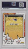 Drake Maye from the 2024 Donruss set graded by PSA and given an overall grade of 9.