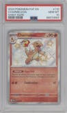 Charmeleon from the 2024 Pokemon SV set graded by PSA and given an overall grade of 10.