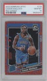 Cason Wallace from the 2023-24 Donruss Optic set featuring a Choice Red parallel graded by PSA and given an overall grade of 10.