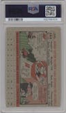 Harmon Killebrew from the 1956 Topps set featuring a Gray Back parallel graded by PSA and given an overall grade of 3.