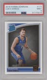Luka Doncic from the 2018-19 Panini Donruss  set graded by PSA and given an overall grade of 9.