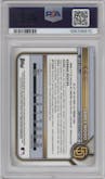 James Wood from the 2022 Bowman set graded by PSA and given an overall grade of 10.