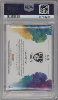 Kyrie Irving from the 2019-20 Panini Spectra set graded by PSA and given an overall grade of 9.
