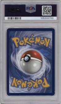 Charizard VMAX from the 2020 Pokemon SWSH set graded by PSA and given an overall grade of 10.