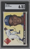 Joe Black from the 1955 Topps set graded by SGC and given an overall grade of 6.5.