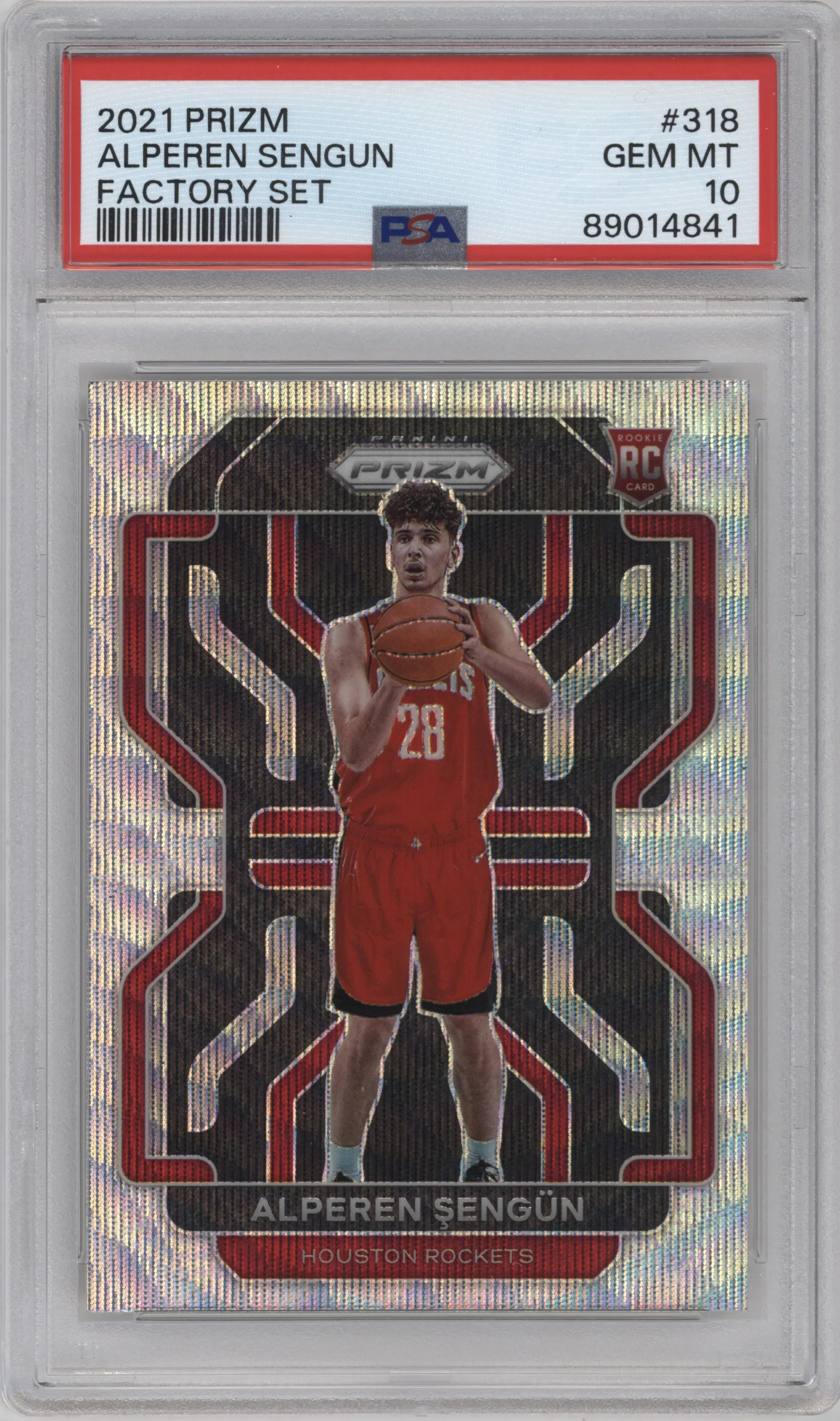 2021 Panini Prizm Alperen Sengun Factory Box Set PSA 10