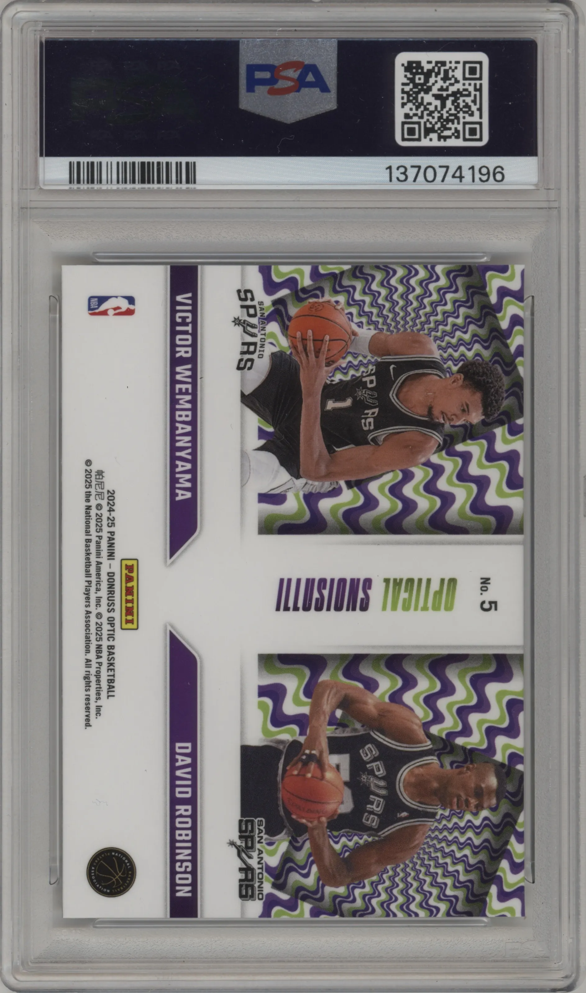 David Robinson/Victor Wembanyama