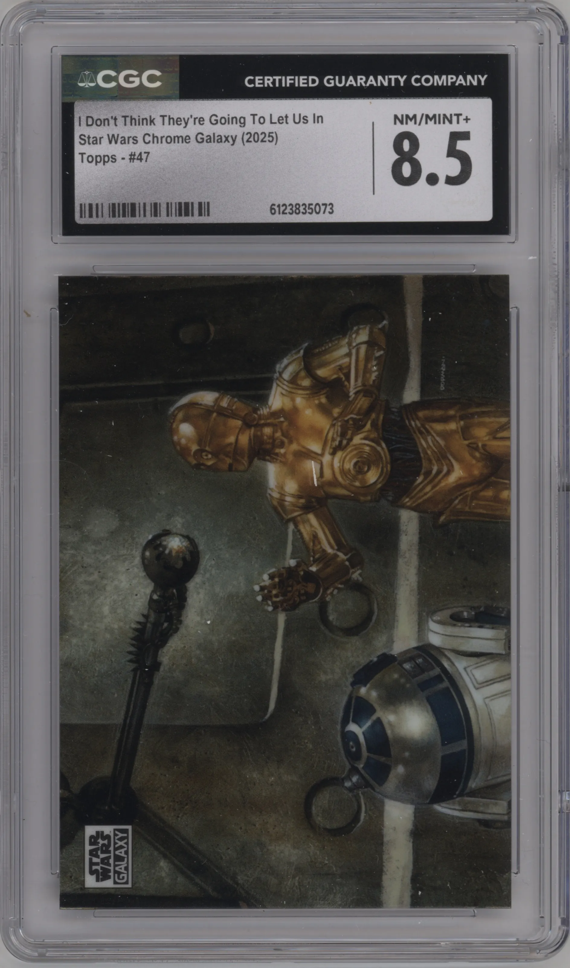 I Don’t Think They’re Going To Let Us In