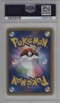 Umbreon from the 2002 Pokemon JPN set graded by PSA and given an overall grade of 10.