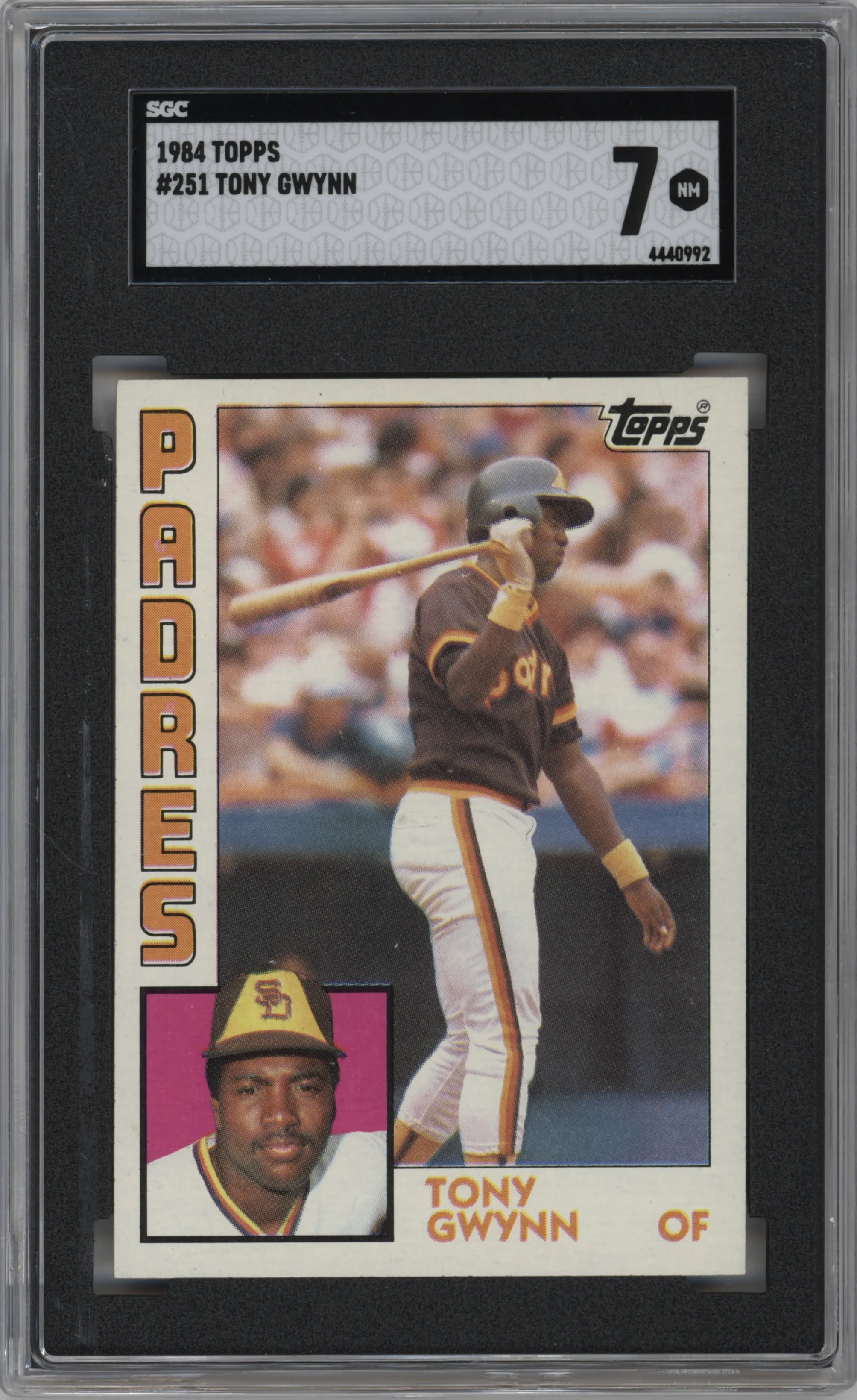 1984 Topps Tony Gwynn #251 SGC 7