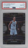 Ja Morant from the 2019-20 Panini Select set graded by PSA and given an overall grade of 10.