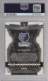 Ja Morant from the 2019-20 Panini Select set graded by PSA and given an overall grade of 10.