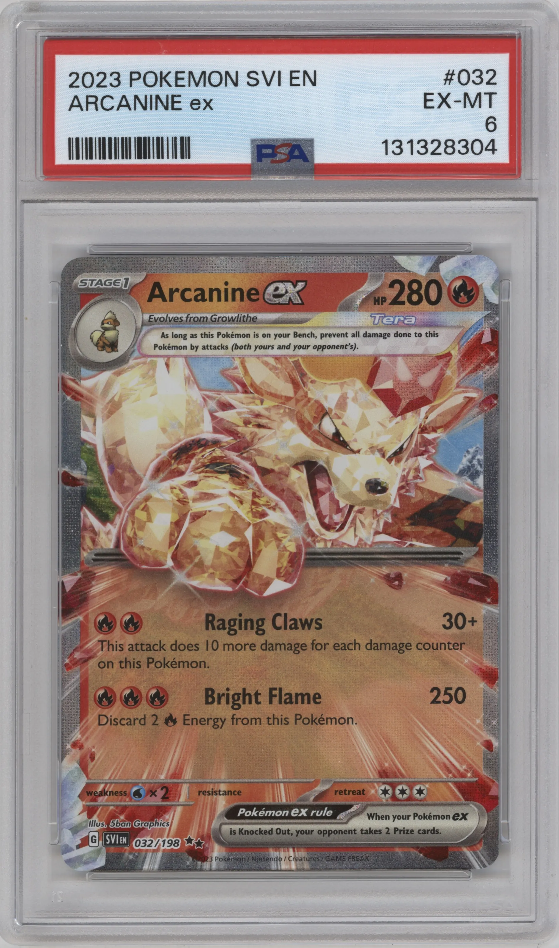 Arcanine EX