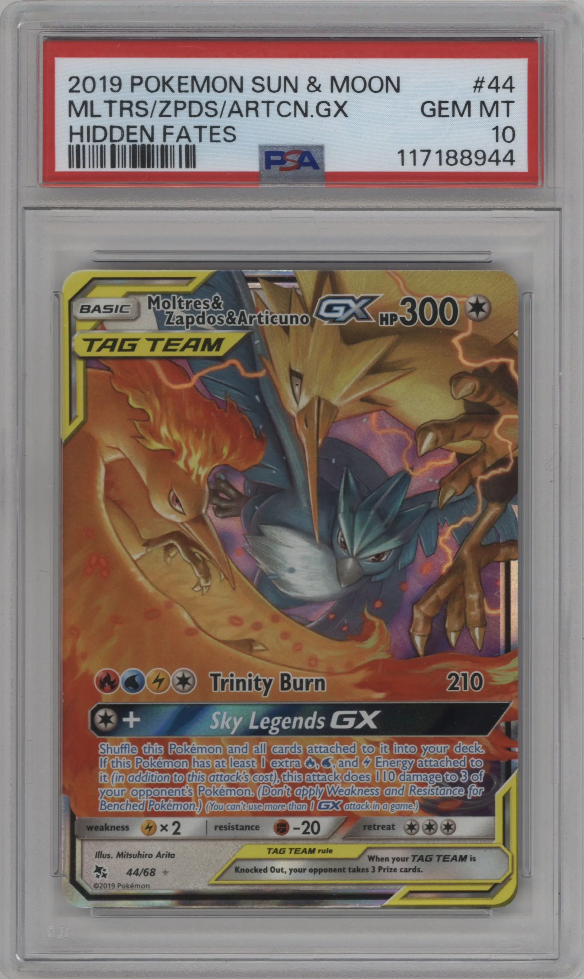 Moltres & Zapdos & Articuno GX