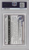 Bobby Witt Jr. from the 2020 Bowman Mega Box Chrome set graded by PSA and given an overall grade of 9.