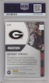 Anthony Edwards from the 2020-21 Panini Prizm Draft Picks set featuring a Pink Ice parallel graded by PSA and given an overall grade of 10.
