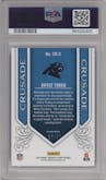Bryce Young from the 2023 Panini Rookies & Stars set featuring a Blue parallel graded by PSA and given an overall grade of 10.
