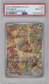 Bramblin from the 2023 Pokemon SV set graded by PSA and given an overall grade of 10.