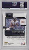 Trestan Ebner from the 2022 Panini Donruss Optic set featuring a Jazz parallel graded by PSA and given an overall grade of 10.