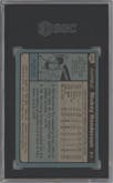 Rickey Henderson from the 1980 Topps set graded by SGC and given an overall grade of 3.5.