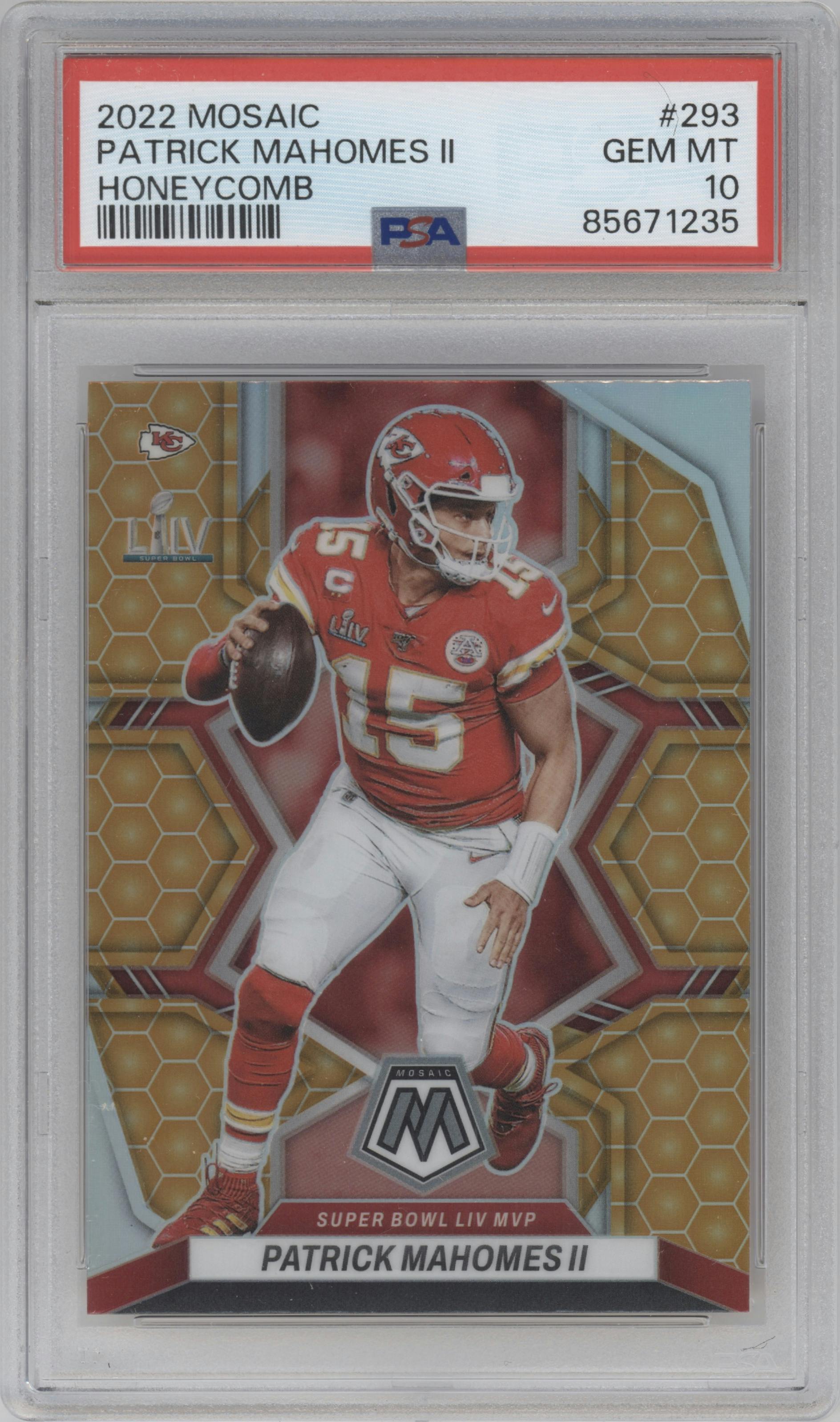 Patrick mahomes mosaic honeycomb outlet mvp