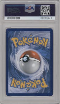 Charizard GX from the 2017 Pokemon S&M set graded by PSA and given an overall grade of 10.