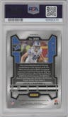 Jack Campbell from the 2023 Panini Prizm set featuring a Purple Power parallel graded by PSA and given an overall grade of 10.