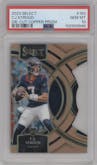 C.J. Stroud from the 2023 Panini Select set featuring a Die-Cut Copper parallel graded by PSA and given an overall grade of 10.
