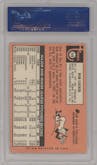 Bob Locker from the 1969 Topps set graded by PSA and given an overall grade of 9.
