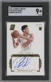 Devin Booker from the 2015-16 Panini Flawless set graded by SGC and given an overall grade of 9.