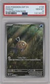 Feebas from the 2024 Pokemon SV set graded by PSA and given an overall grade of 10.