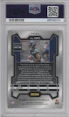 Jaxon Smith-Njigba from the 2023 Panini Prizm set graded by PSA and given an overall grade of 9.