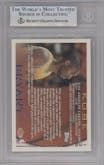 Kobe Bryant  from the 1996-97 Topps set graded by Beckett and given an overall grade of 9.