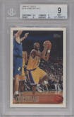 Kobe Bryant  from the 1996-97 Topps set graded by Beckett and given an overall grade of 9.