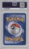 Misty's Seadra from the 2000 Pokemon GH set featuring a Pre-Release parallel graded by PSA and given an overall grade of 8.