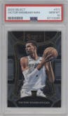 Victor Wembanyama from the 2023-24 Panini Select  set graded by PSA and given an overall grade of 10.