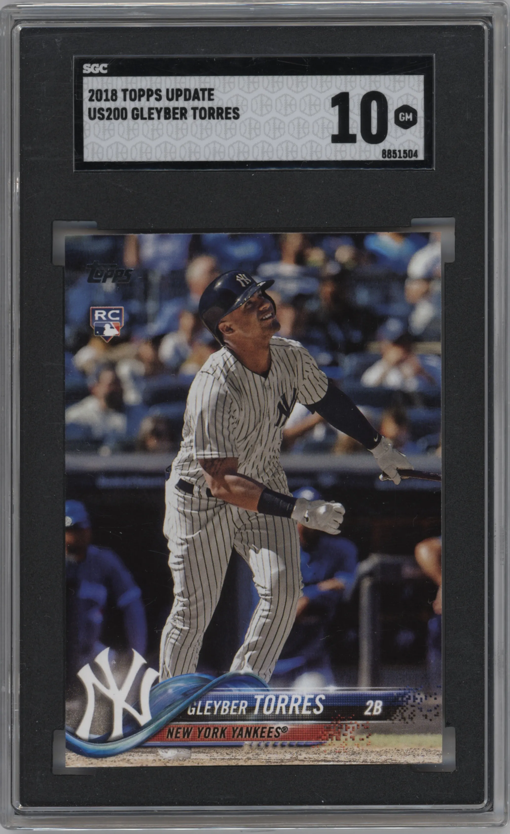 2018 Topps Update Gleyber Torres SGC 10