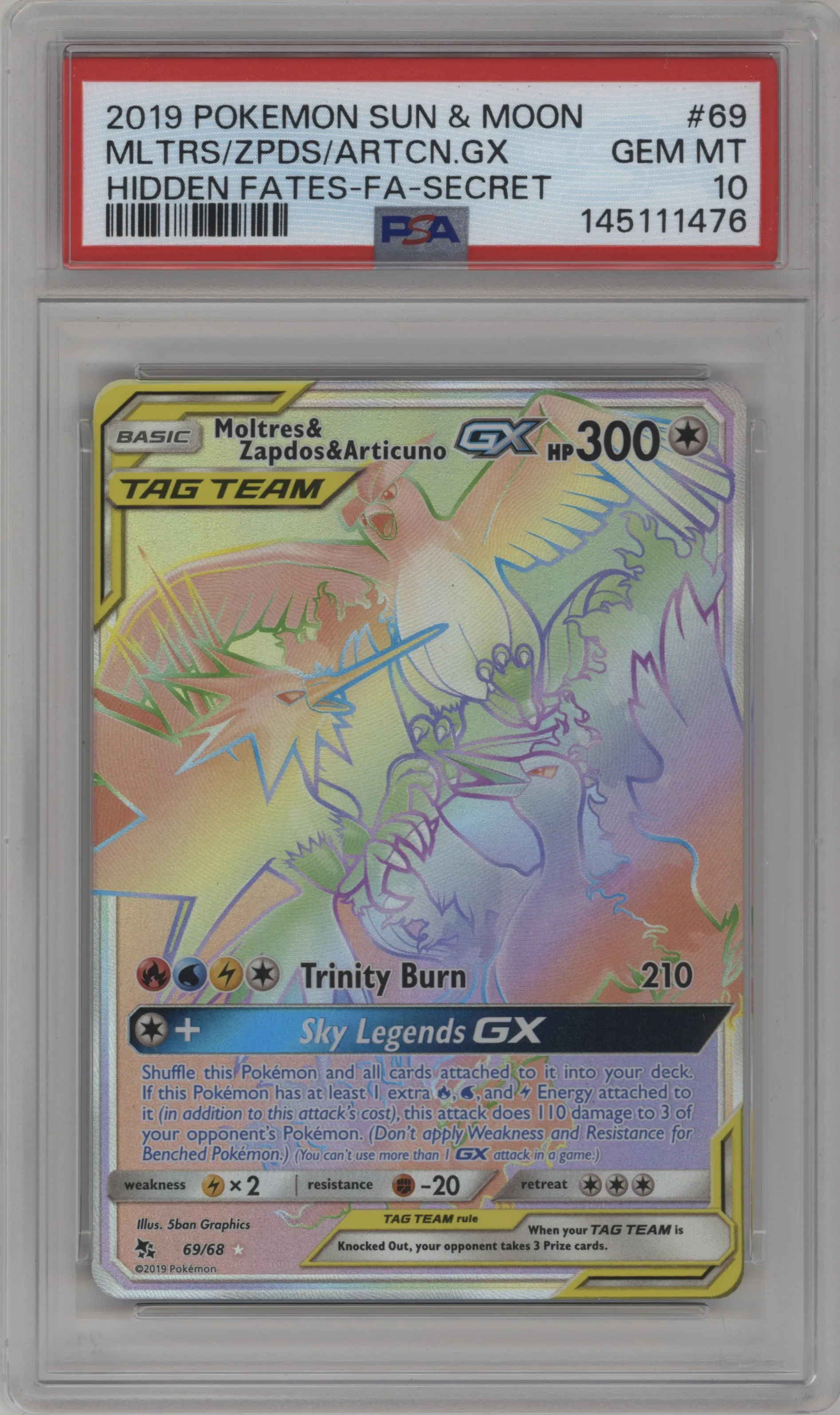 Moltres/Zapdos/Articuno GX