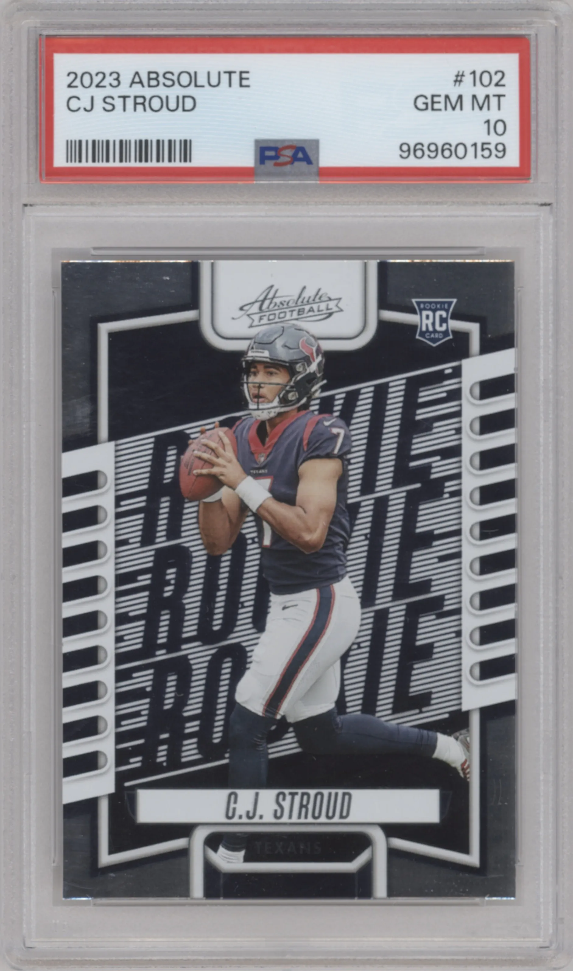 2023 Panini Absolute C.J. Stroud Retail PSA 10