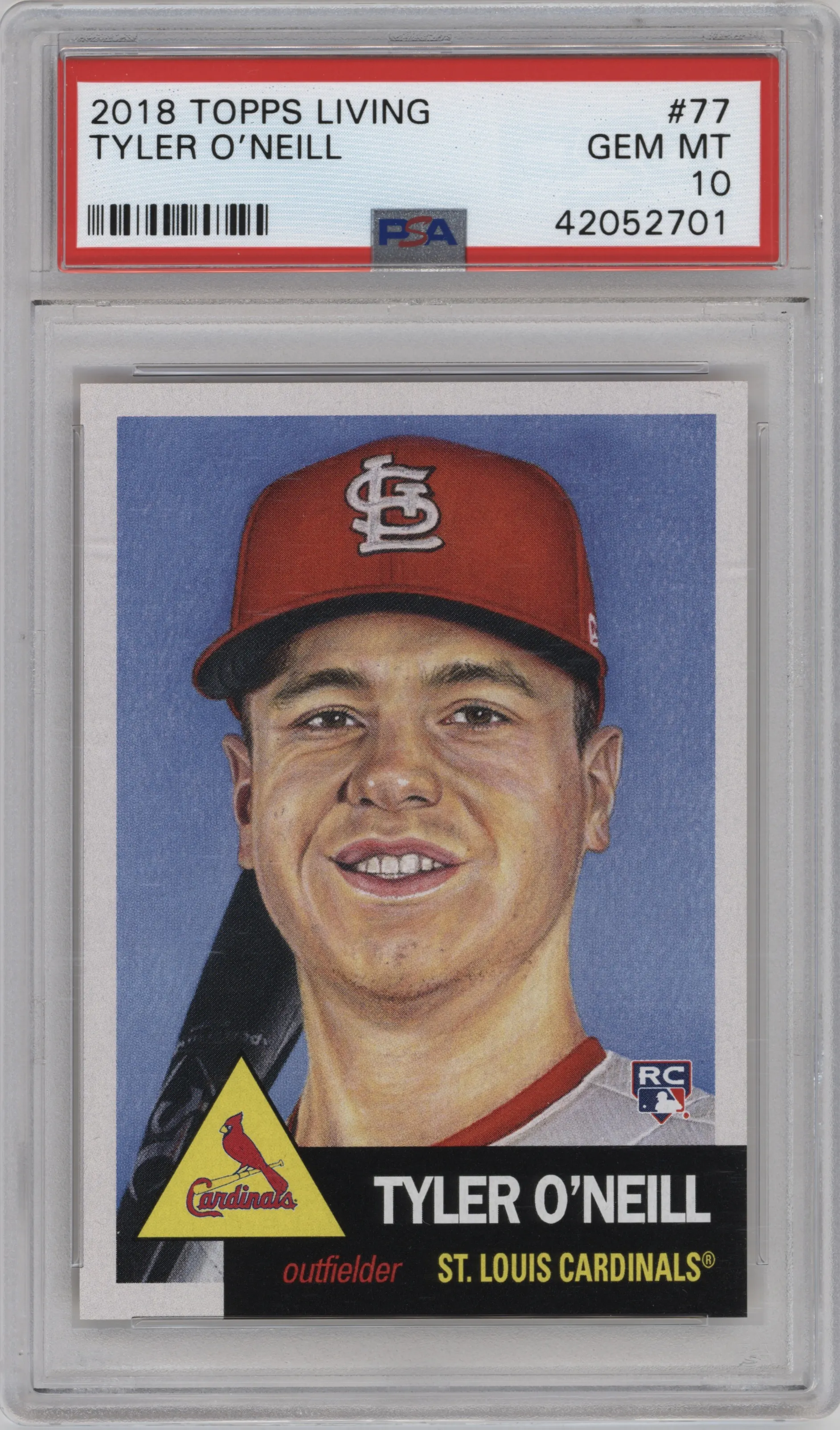 2021 Ultimate Topps Living Set 2018 Tyler O'Neill PSA 10