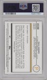 Paul Skenes from the 2024 Topps Update set featuring a Holiday parallel graded by PSA and given an overall grade of 10.